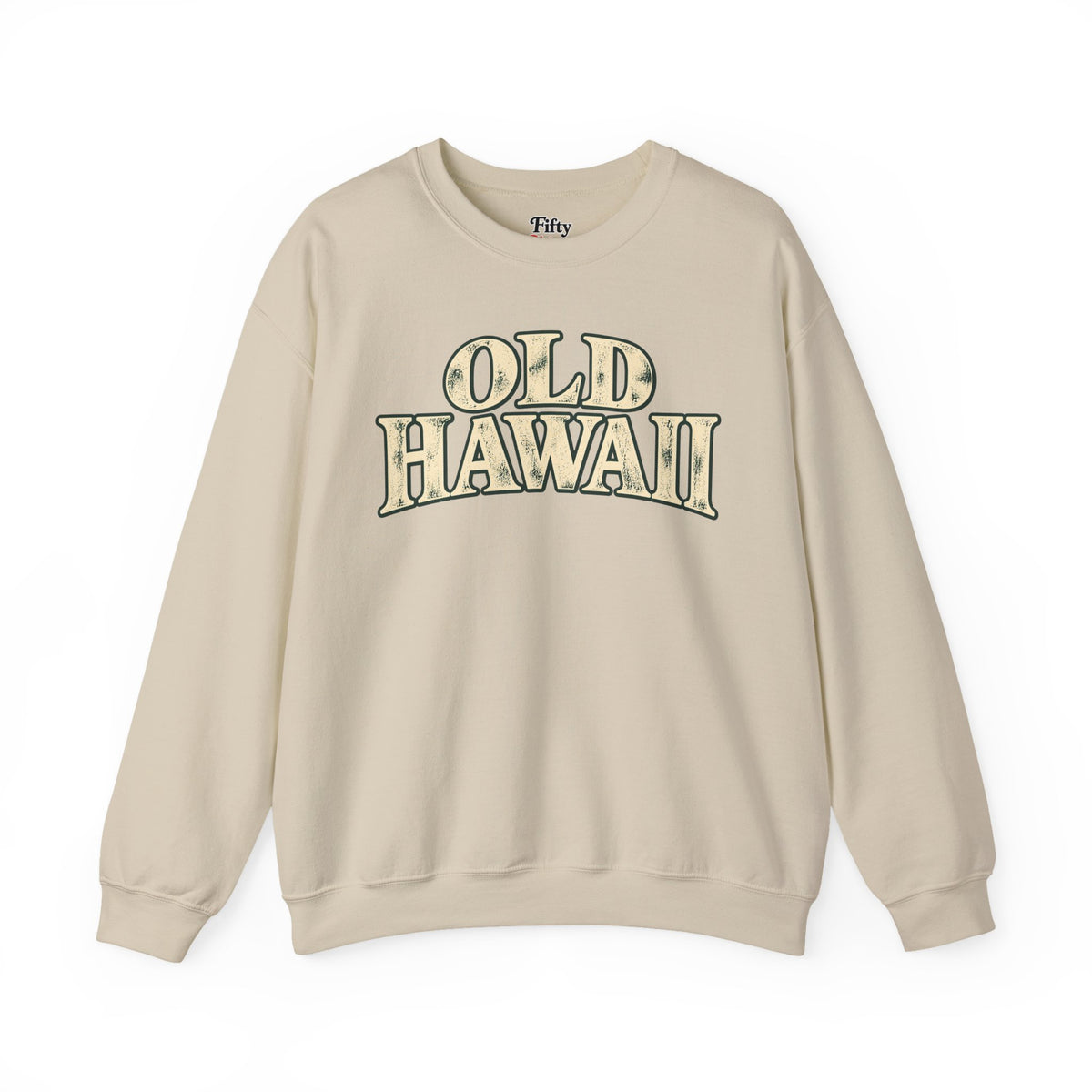 Old Hawaii Unisex Crewneck Sweatshirt State Name Graphic