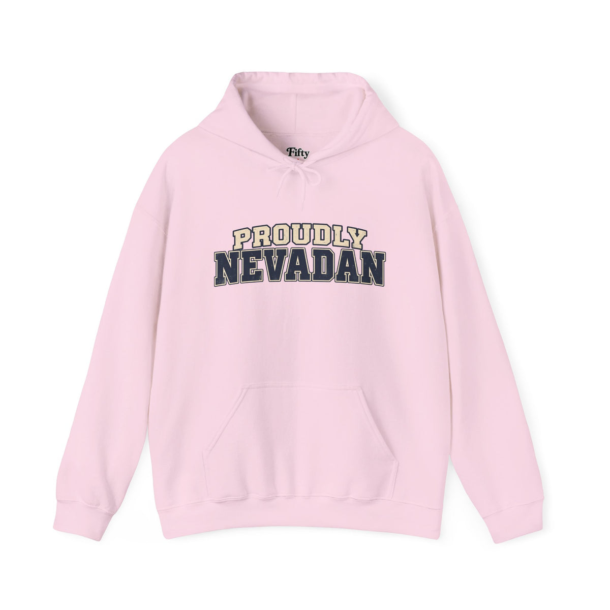Proudly Nevadan Nevada Unisex Hoodie State Name Graphic