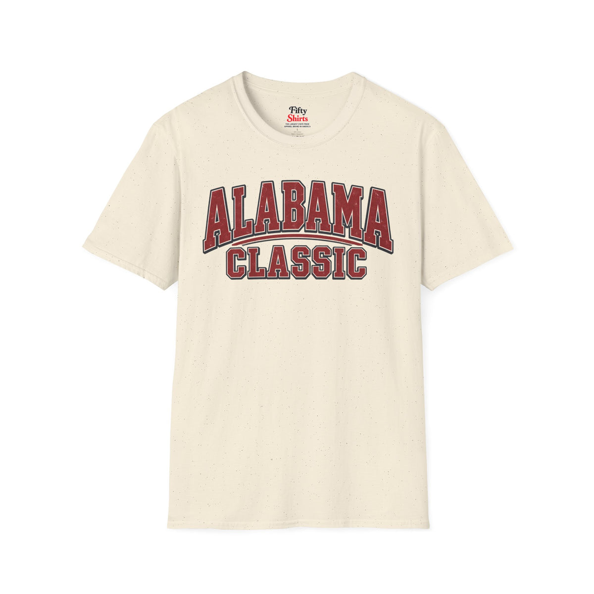 Alabama Classic Unisex Softstyle T Shirt State Name Graphic Tee