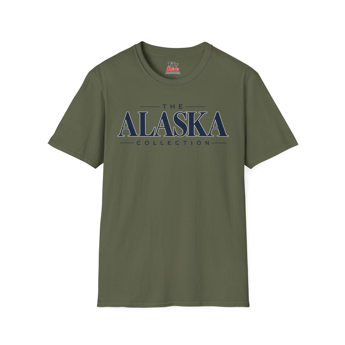 The Alaska Collection Unisex Softstyle T Shirt State Name Graphic Tee
