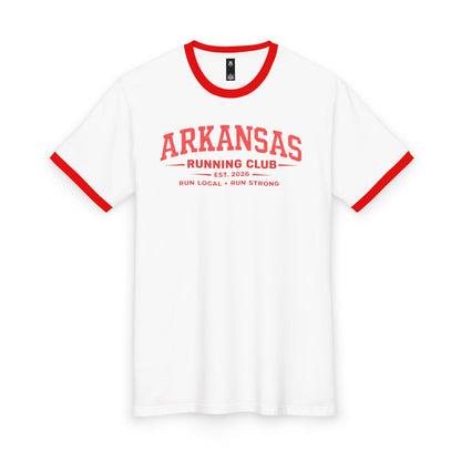 Arkansas Running Club 2026 All State Men's Staple Ringer Tee