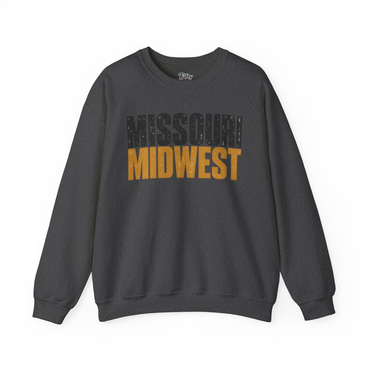 Missouri Midwest Unisex Crewneck Sweatshirt State Name Graphic