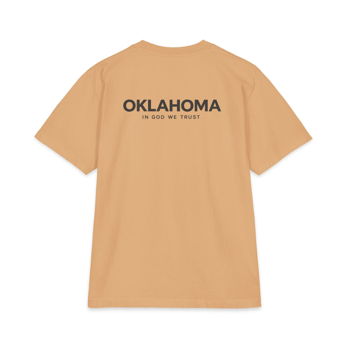 Oklahoma All State In God We Trust Unisex Max Heavyweight Short Sleeve