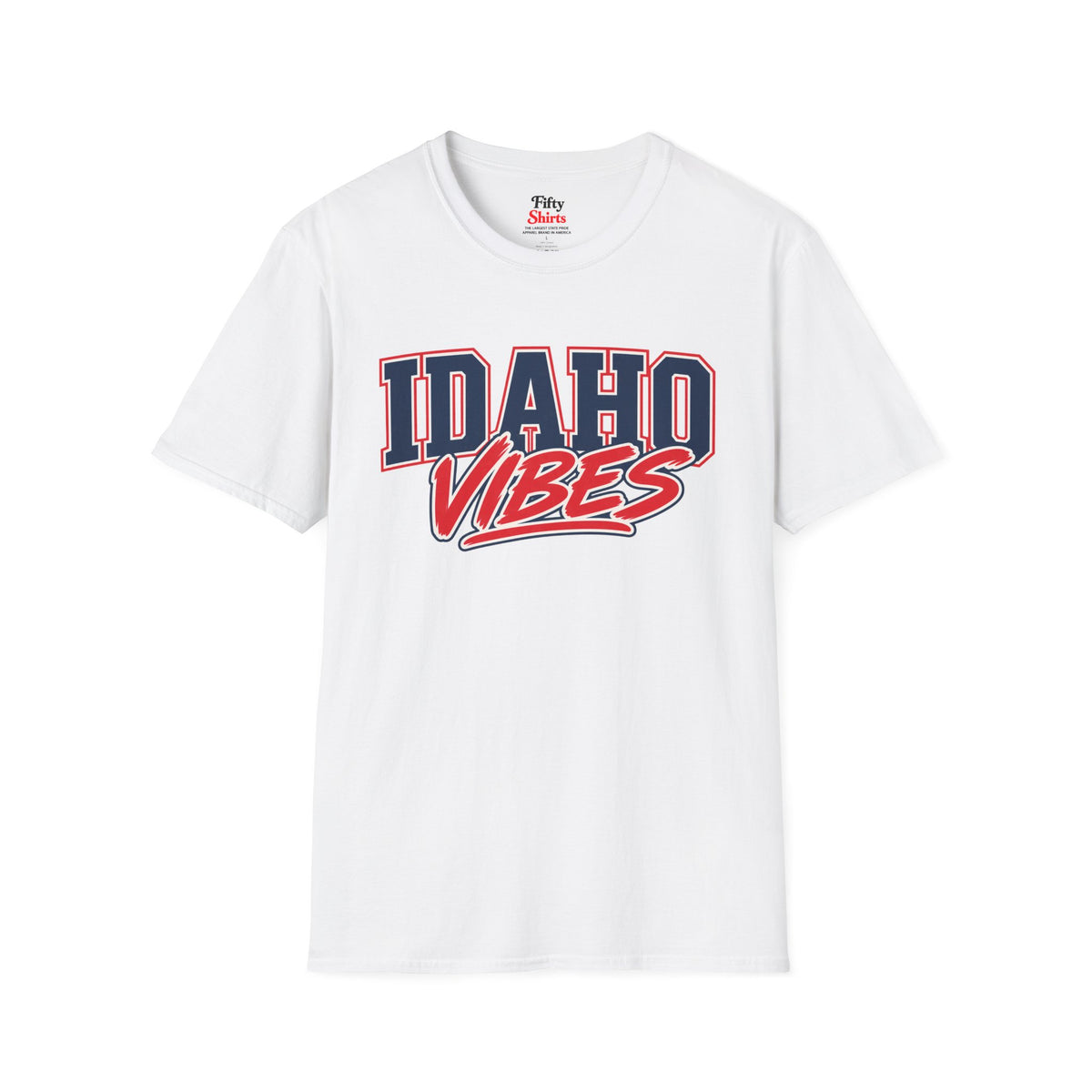 Idaho Vibes Unisex Softstyle T Shirt State Name Graphic Tee