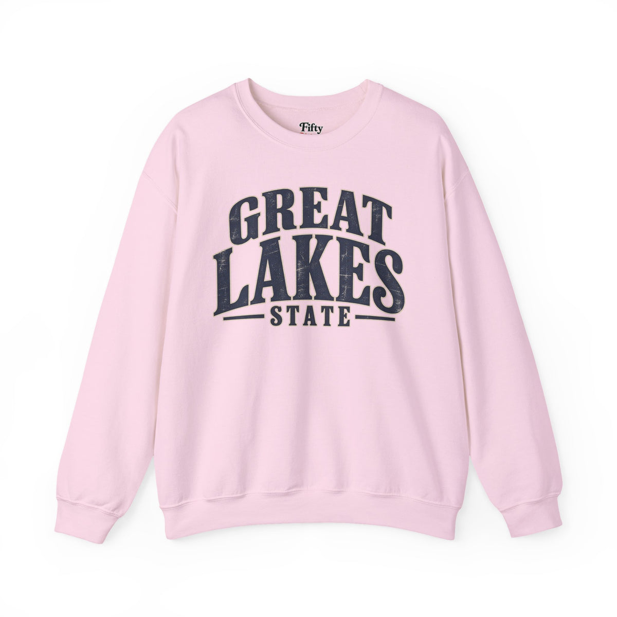 Michigan Great Lakes State Unisex Crewneck Sweatshirt State Name Graphic