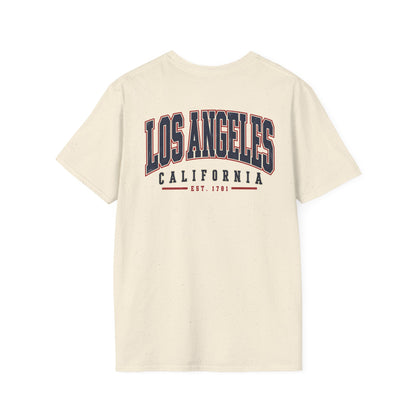 Los Angeles Varsity  Est. 1781 Unisex Softstyle Graphic Tee