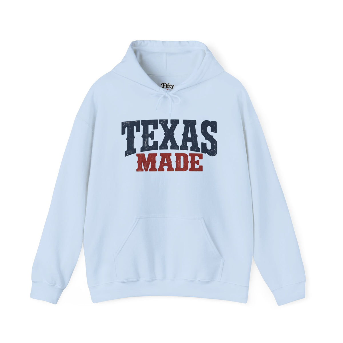 Texas Made Unisex Hoodie State Name Graphic