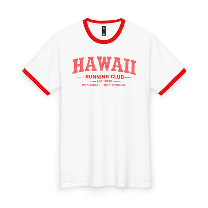 Hawaii Running Club 2026 All State Men's Staple Ringer Tee