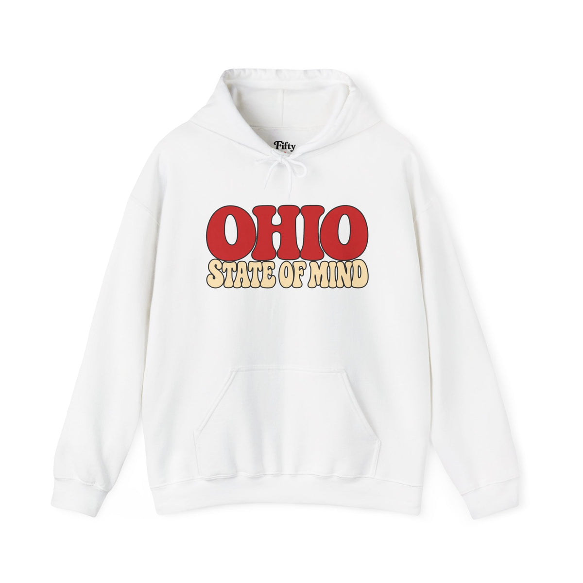 Ohio State Of Mind Unisex Hoodie State Name Graphic