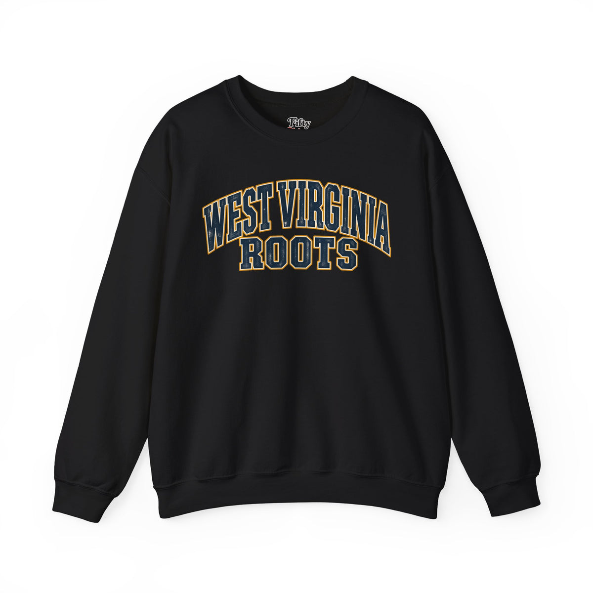 West Virginia Roots Unisex Crewneck Sweatshirt State Name Graphic