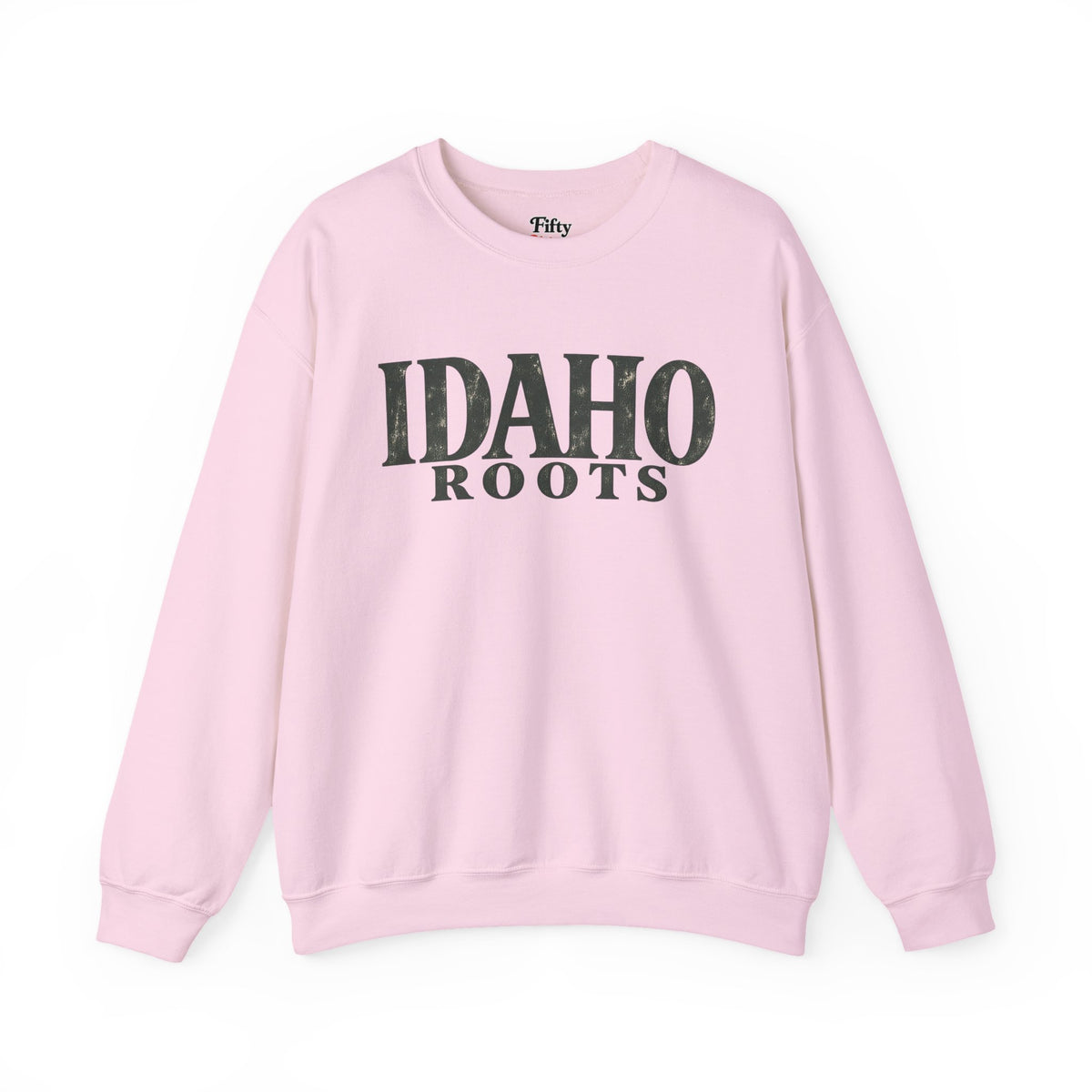 Idaho Roots Unisex Crewneck Sweatshirt State Name Graphic
