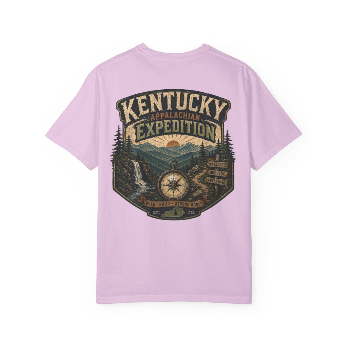 Kentucky Appalachian Expedition Unisex Comfort Color 1717 Streetwear Graphic Tee