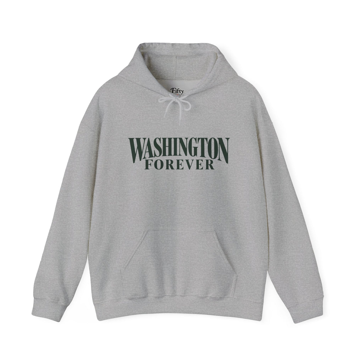 Washington Forever Unisex Hoodie State Name Graphic