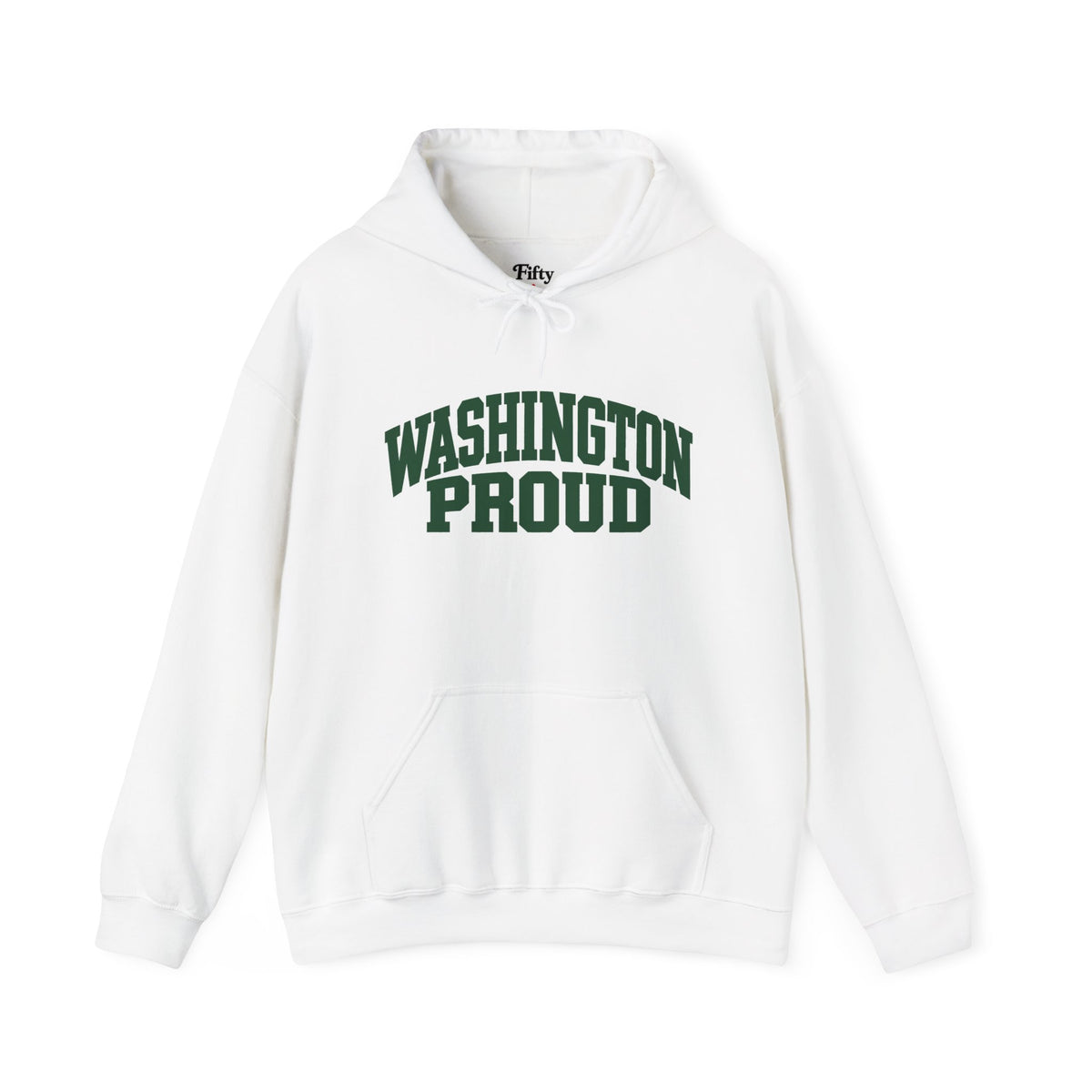 Washington Proud Unisex Hoodie State Name Graphic
