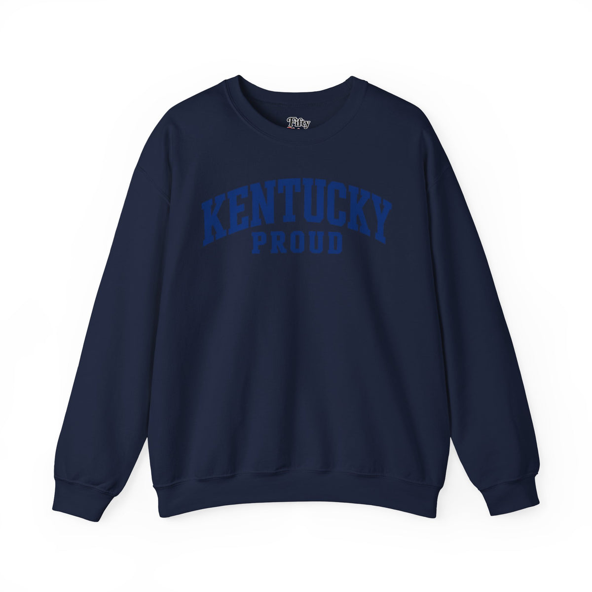 Kentucky Proud Unisex Crewneck Sweatshirt State Name Graphic