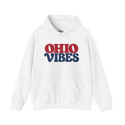 Ohio Vibes Unisex Hoodie State Name Graphic