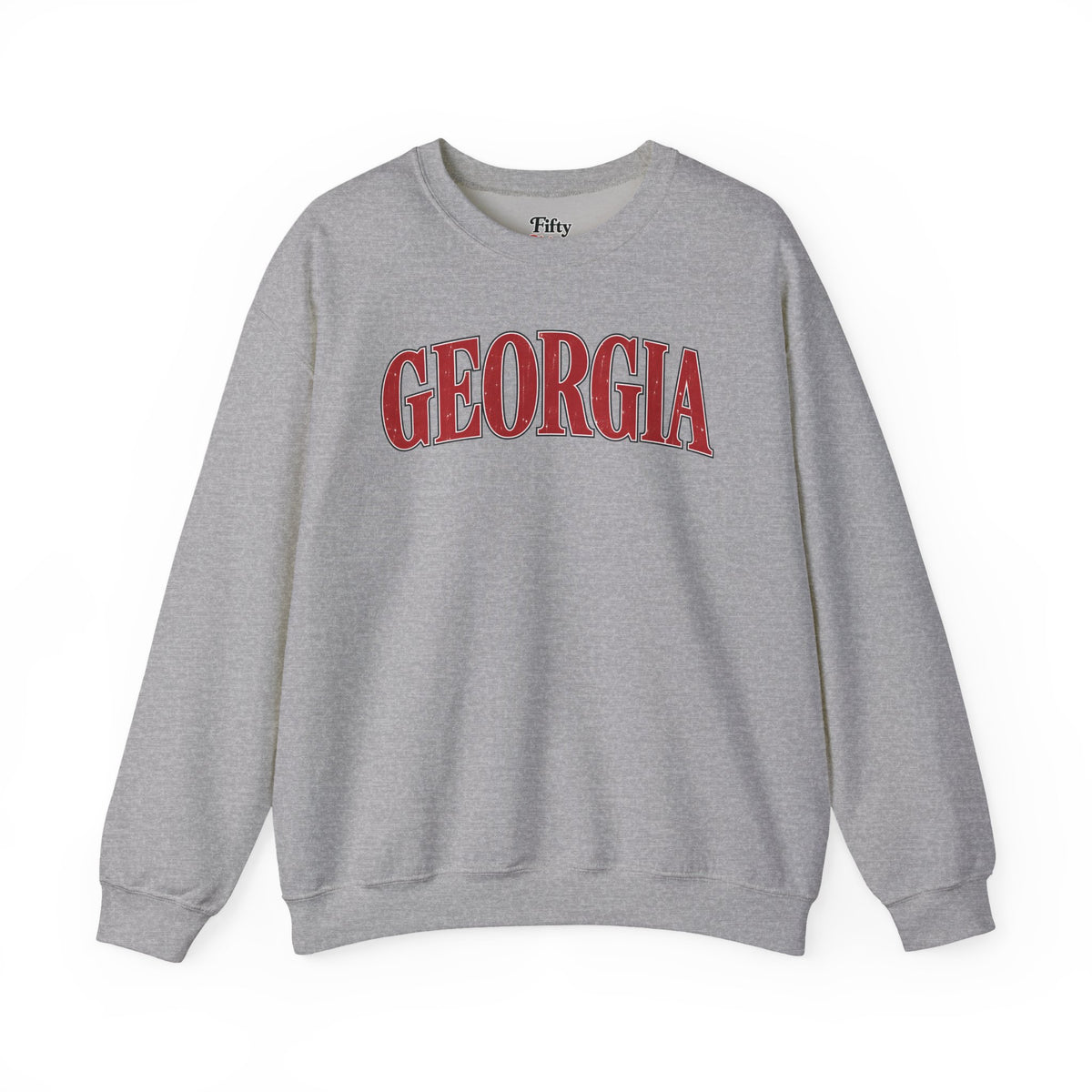 Georgia Unisex Crewneck Sweatshirt State Name Graphic