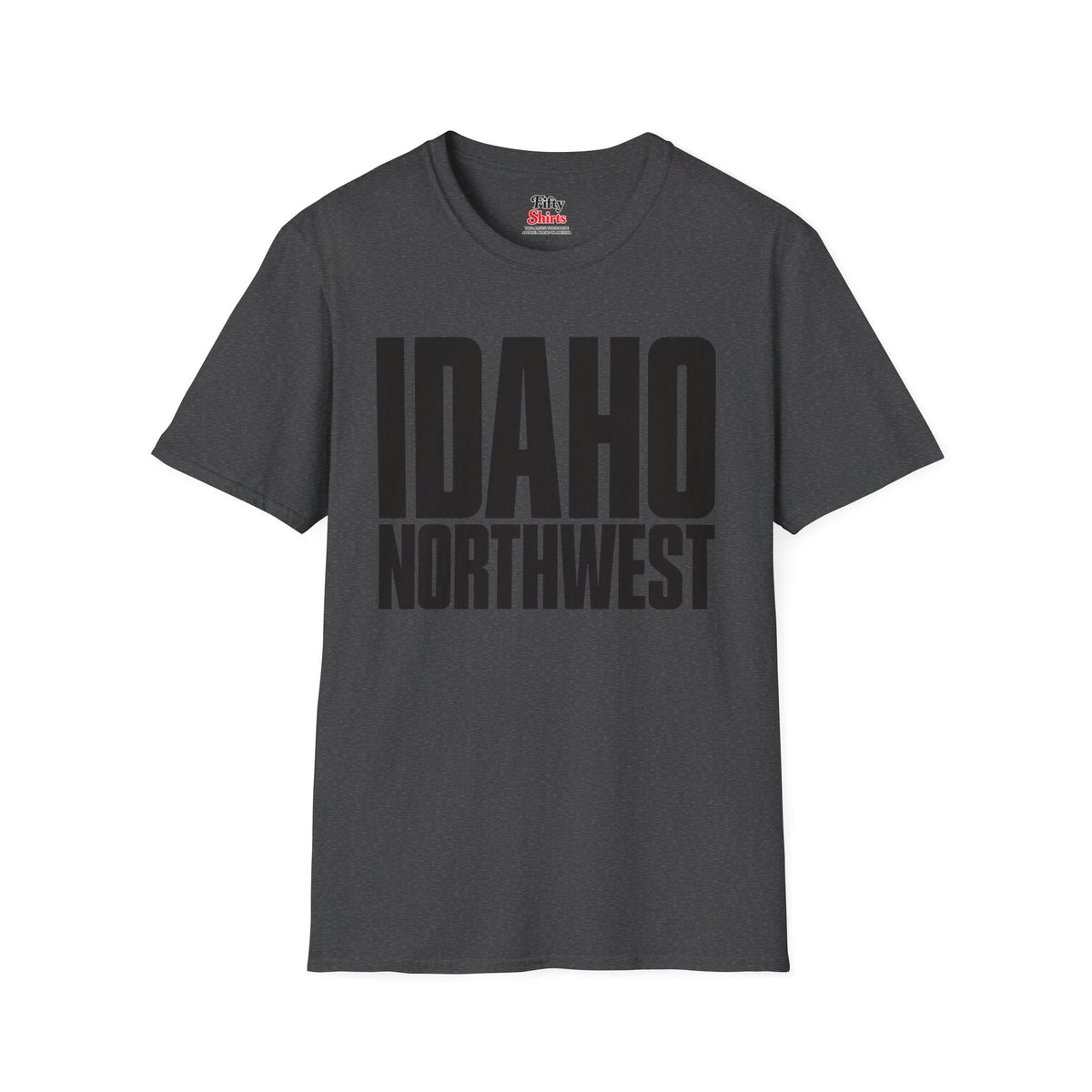 Idaho Northwest Unisex Softstyle T Shirt State Name Graphic Tee