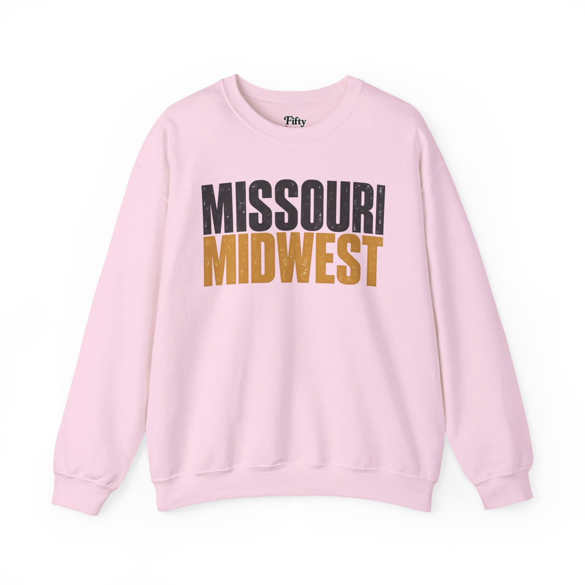 Missouri Midwest Unisex Crewneck Sweatshirt State Name Graphic