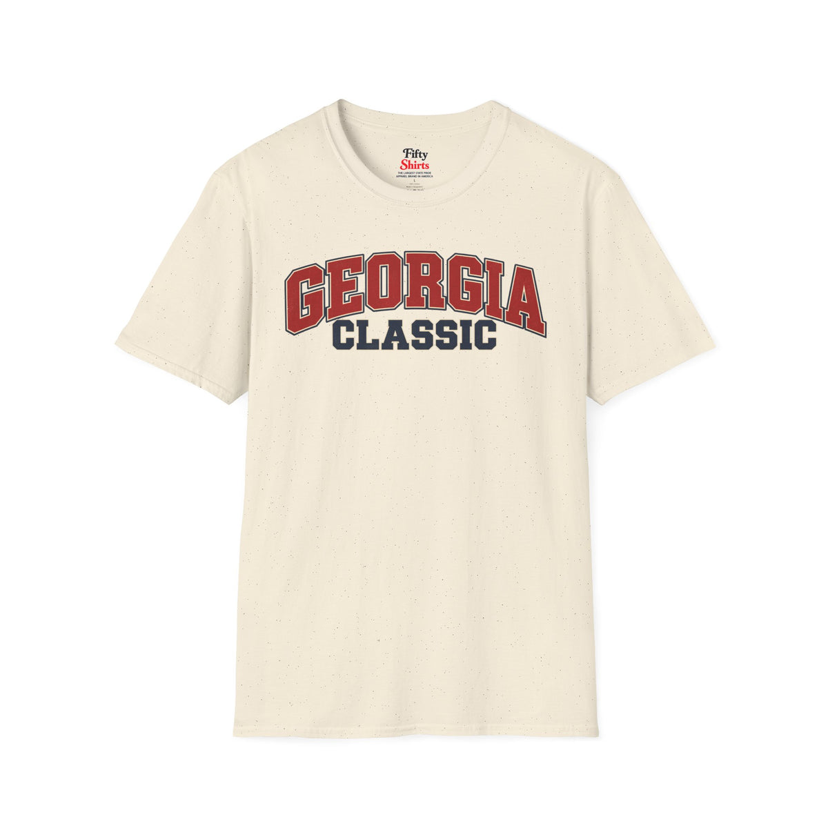 Georgia Classic Unisex Softstyle T Shirt State Name Graphic Tee