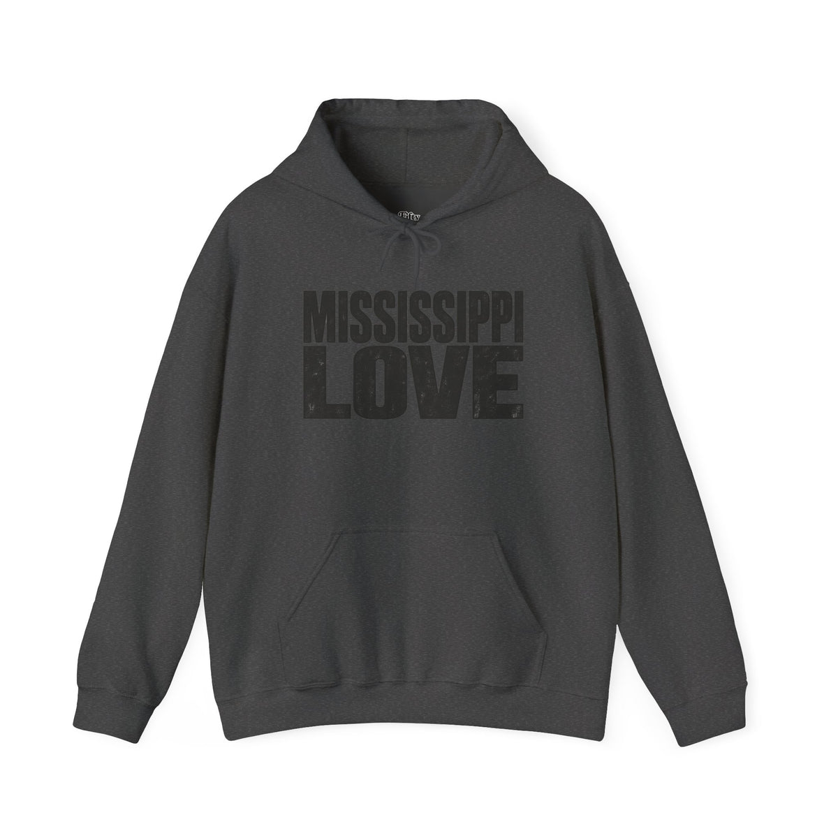 Mississippi Love Unisex Hoodie State Name Graphic