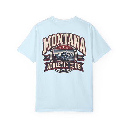 Montana Athletic Club Unisex Comfort Color 1717 Streetwear Graphic Tee