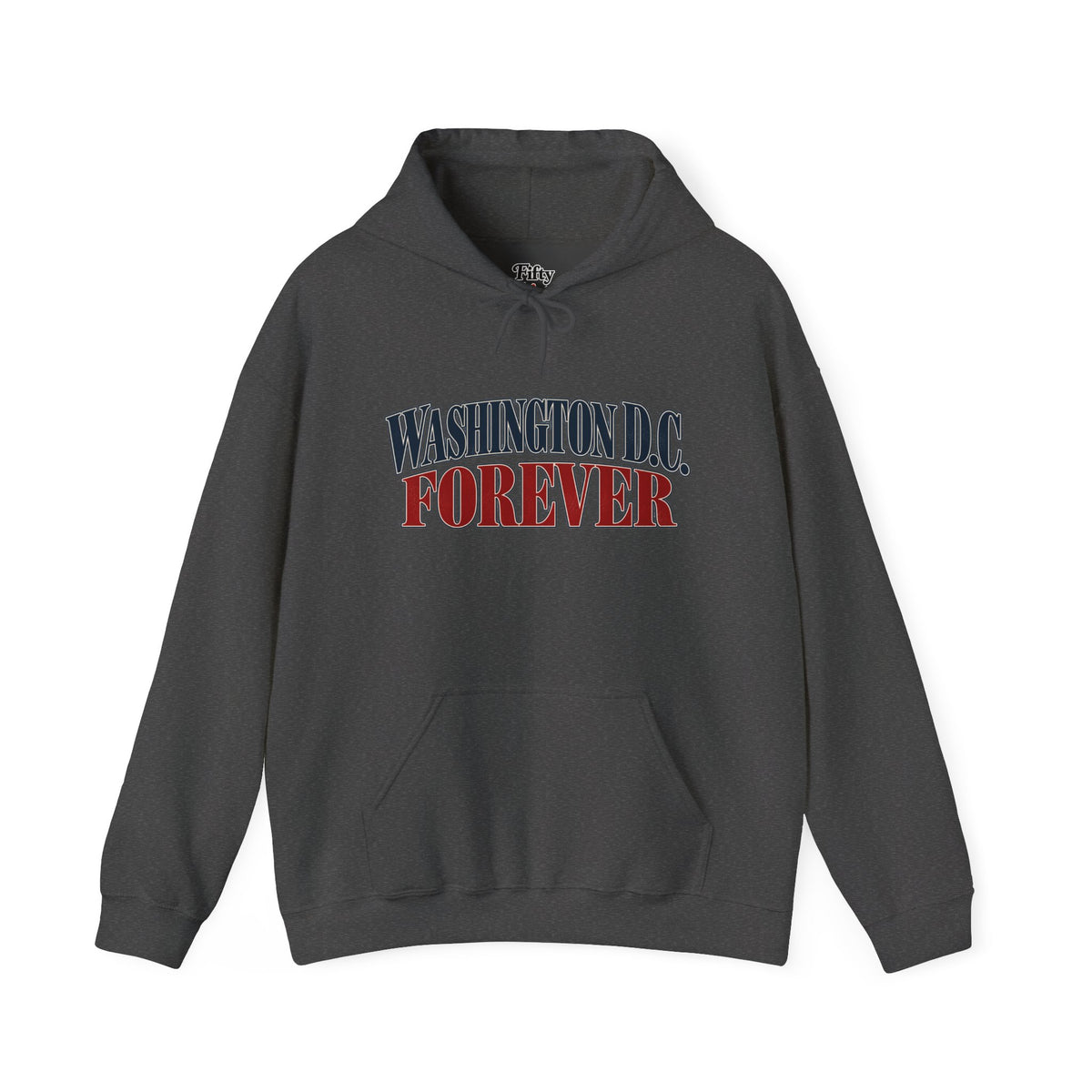 Washington DC Forever Unisex Hoodie State Name Graphic