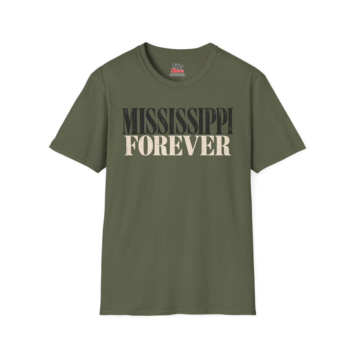 Mississippi Forever Unisex Softstyle T Shirt State Name Graphic Tee