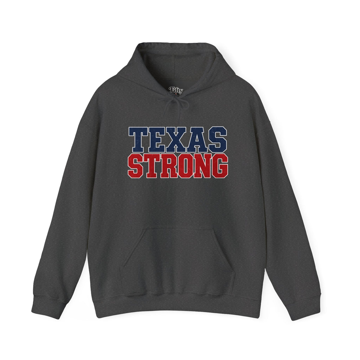 Texas Strong Unisex Hoodie State Name Graphic