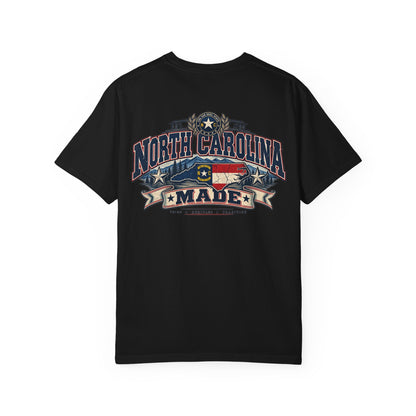 North Carolina Made Unisex Comfort Color 1717 Streetwear Graphic Tee