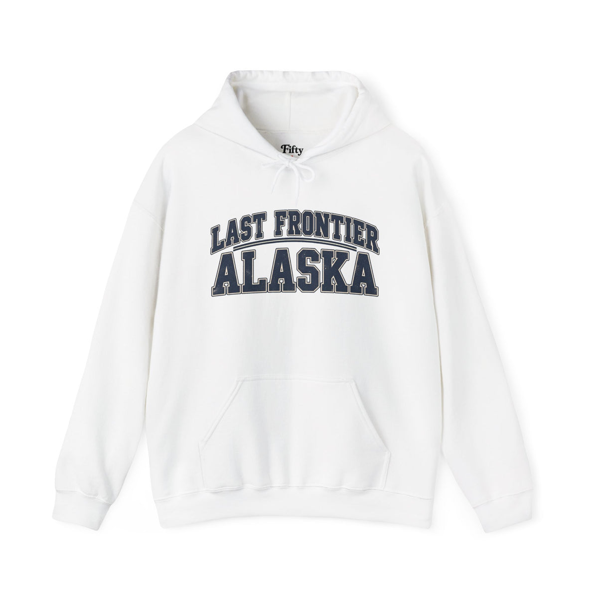 Last Frontier Alaska Unisex Hoodie State Name Graphic