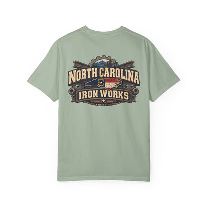 North Carolina Iron Works Unisex Comfort Color 1717 Streetwear Graphic Tee