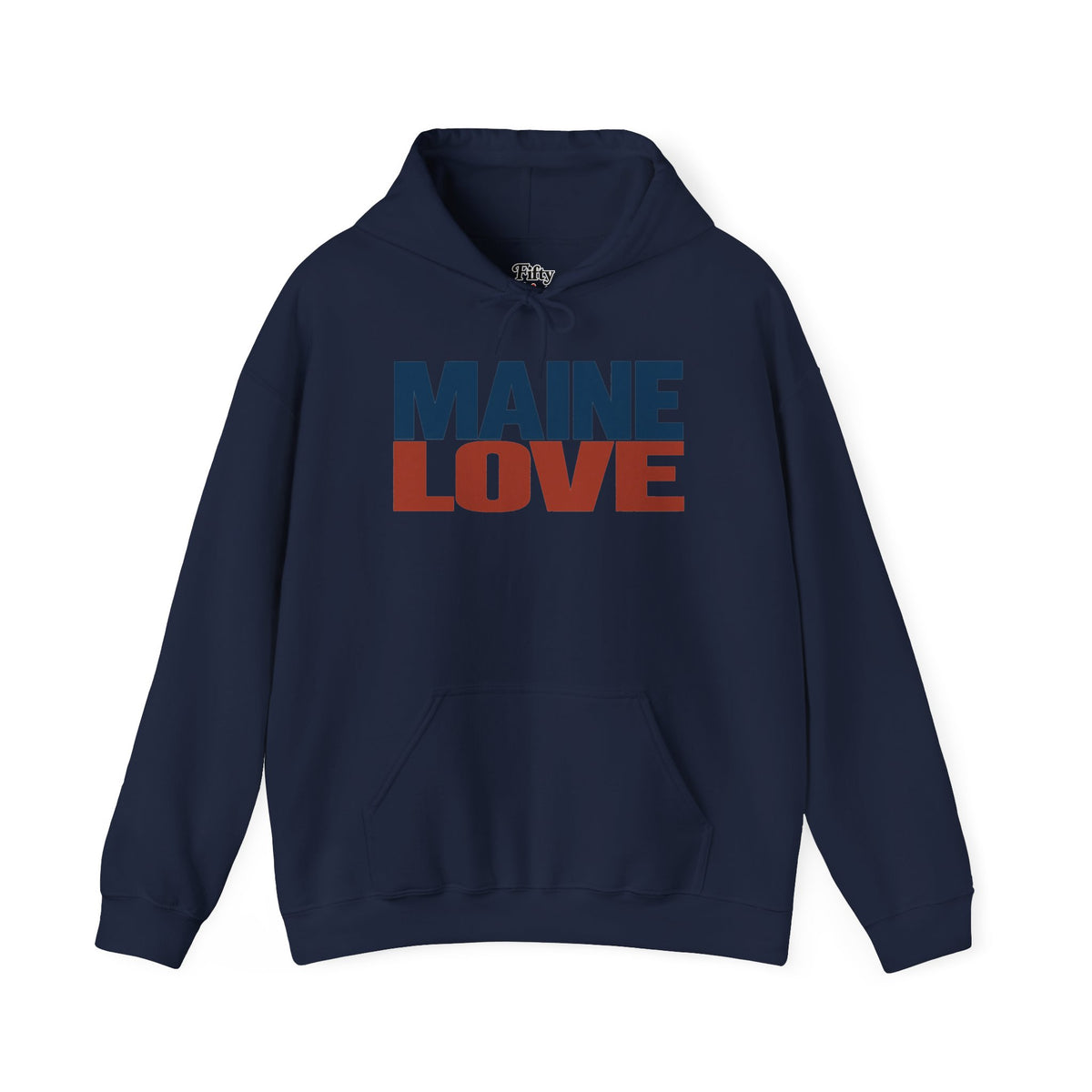 Maine Love Unisex Hoodie State Name Graphic