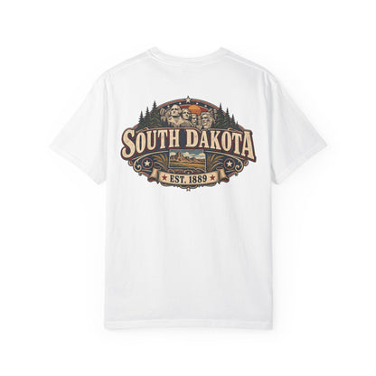 South Dakota Established 1889 Unisex Comfort Color 1717 Streetwear Graphic Tee