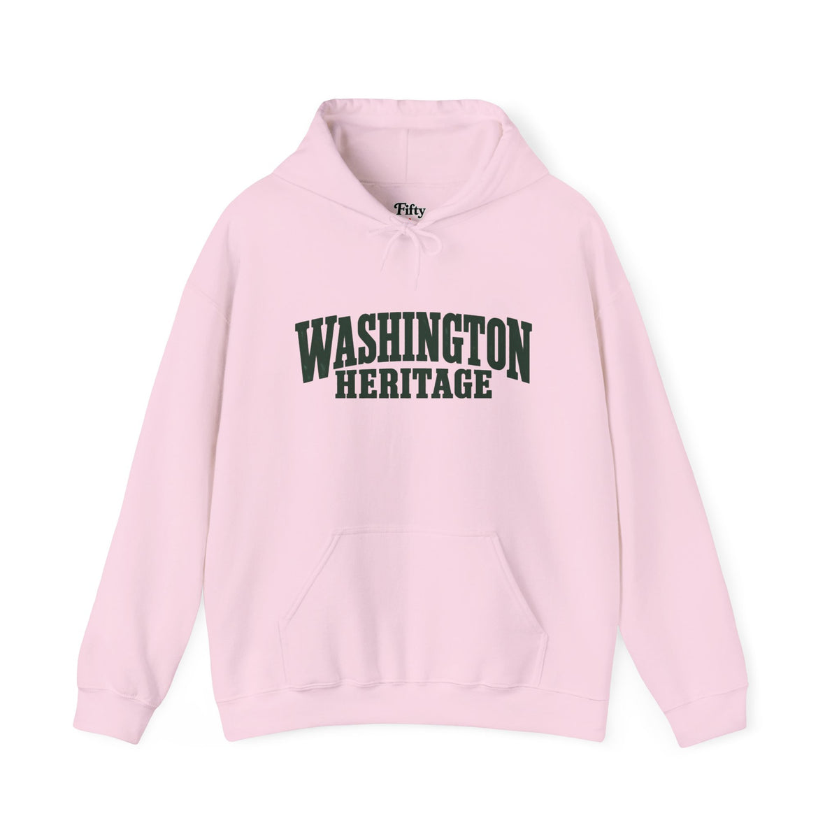 Washington Heritage Unisex Hoodie State Name Graphic