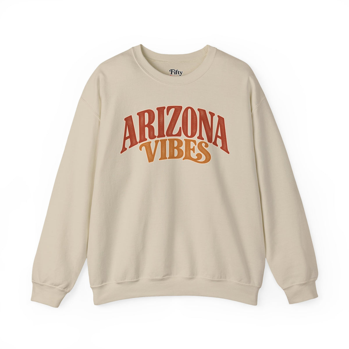 Arizona Vibes Unisex Crewneck Sweatshirt State Name Graphic