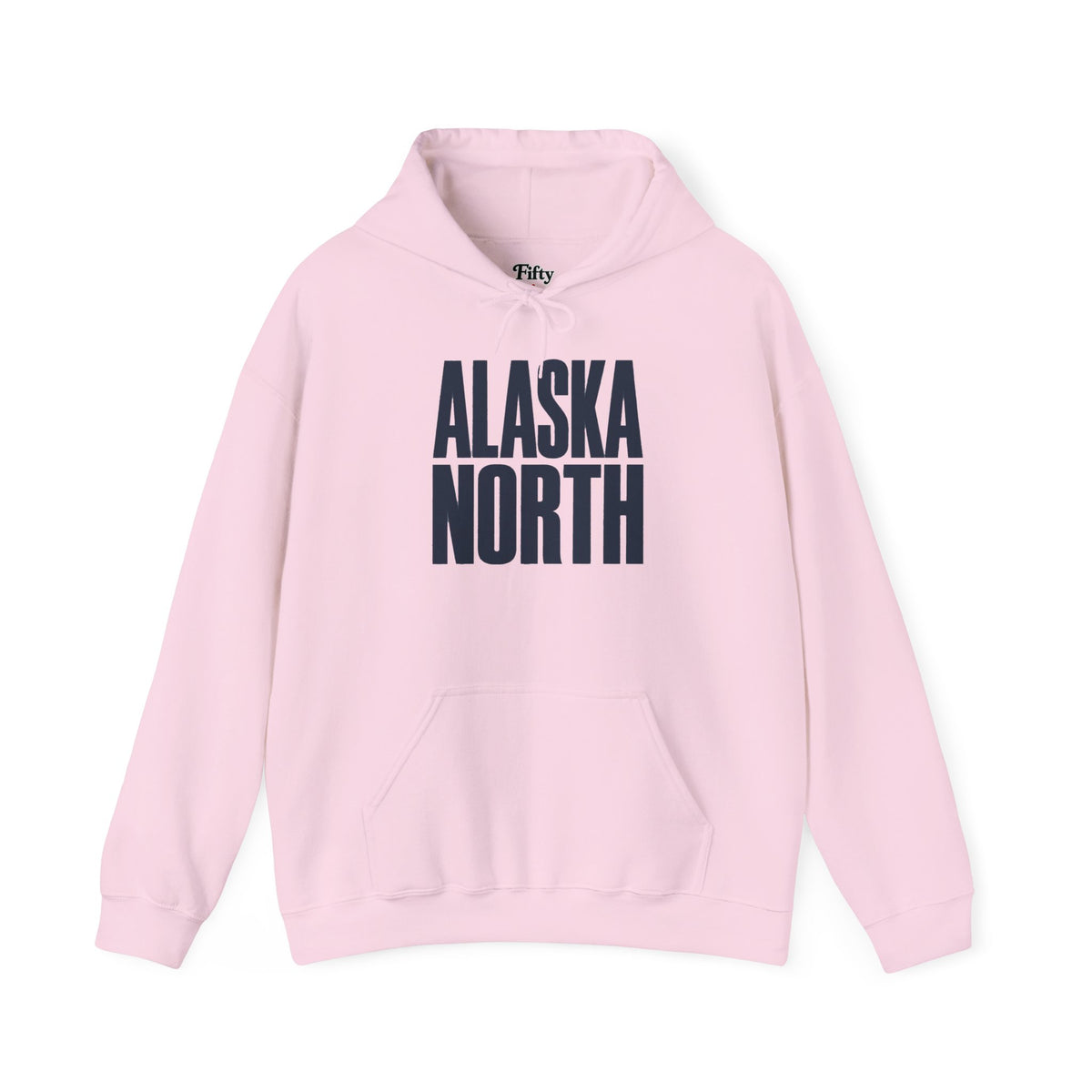 Alaska North Unisex Hoodie State Name Graphic