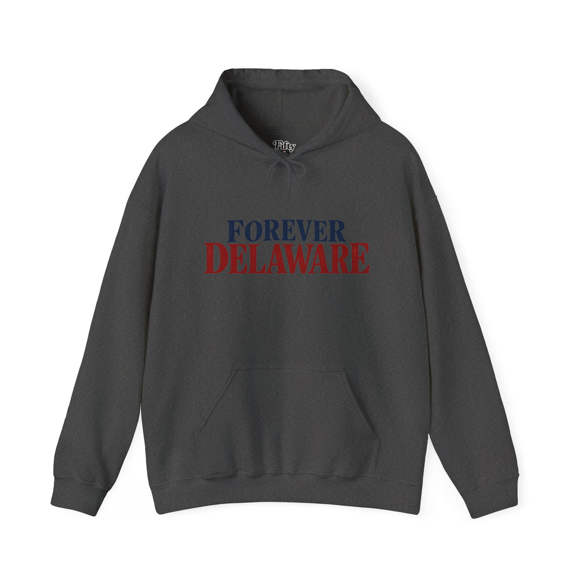 Forever Delaware Unisex Hoodie State Name Graphic