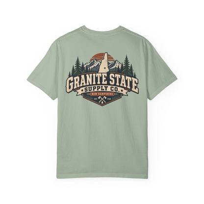 New Hampshire Granite State Supply Co Unisex Comfort Color 1717 Streetwear Graphic Tee