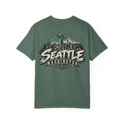 Seattle Washington Unisex Comfort Color 1717 Streetwear Graphic Tee