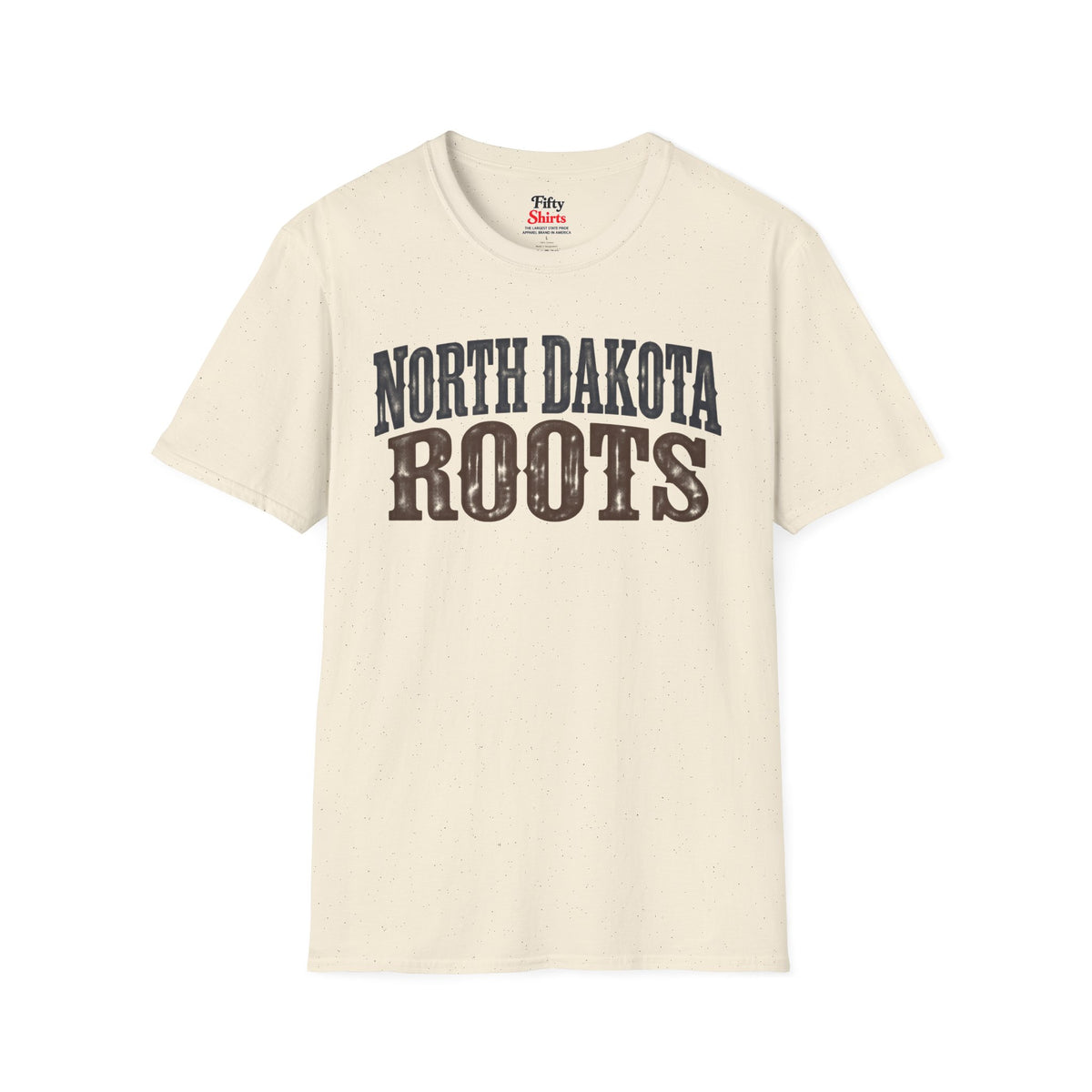 North Dakota Roots Unisex Softstyle T Shirt State Name Graphic Tee