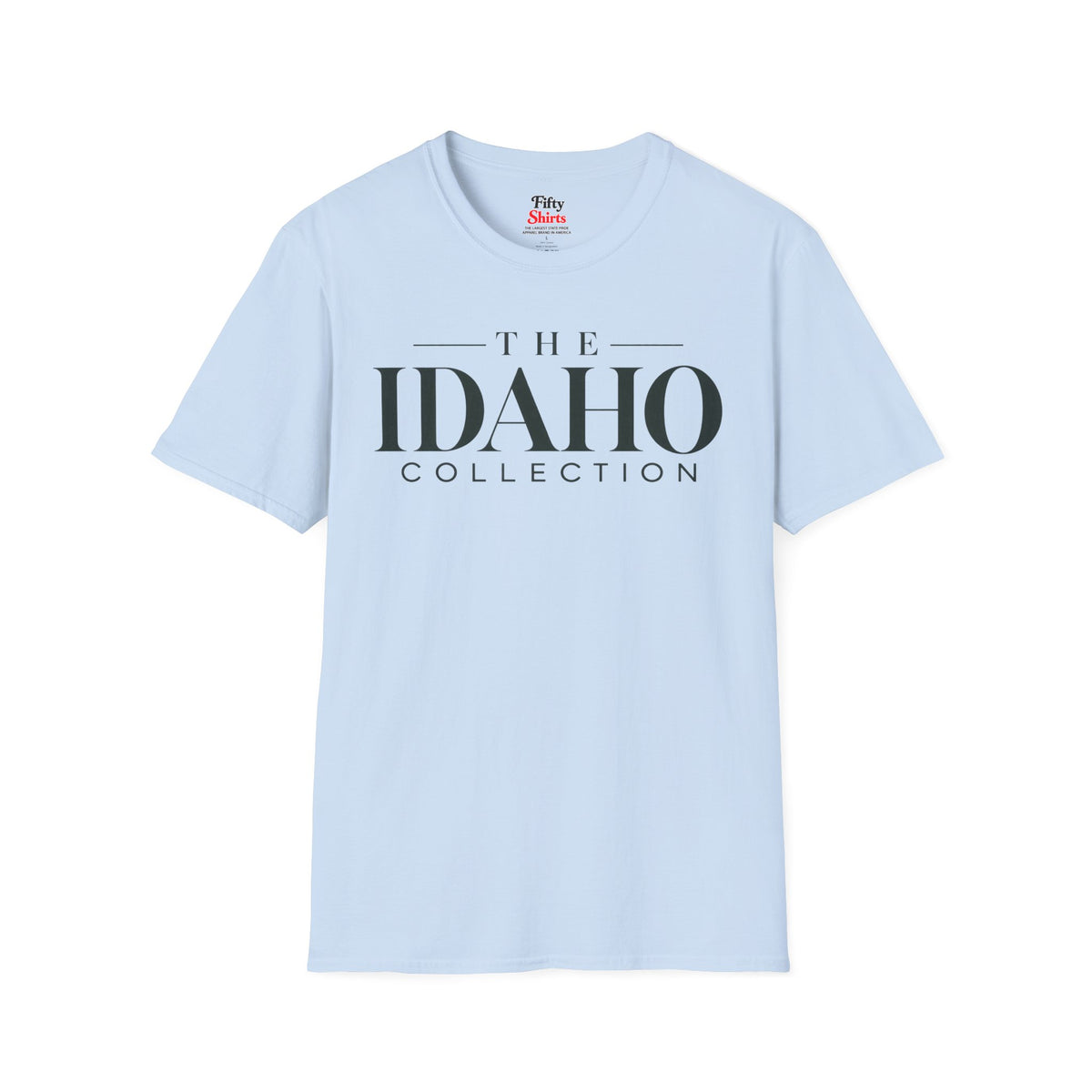 The Idaho Collection Unisex Softstyle T Shirt State Name Graphic Tee