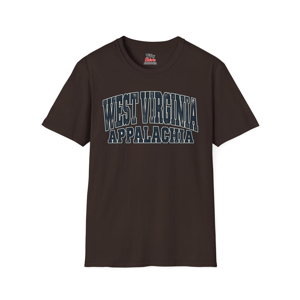West Virginia Appalachia Unisex Softstyle T Shirt State Name Graphic Tee