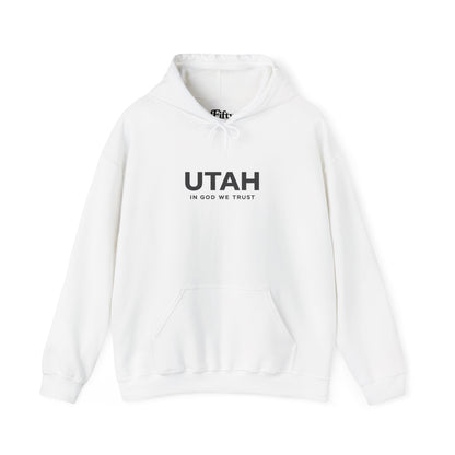 Utah All State In God We Trust Unisex Hooded Sweatshirt
