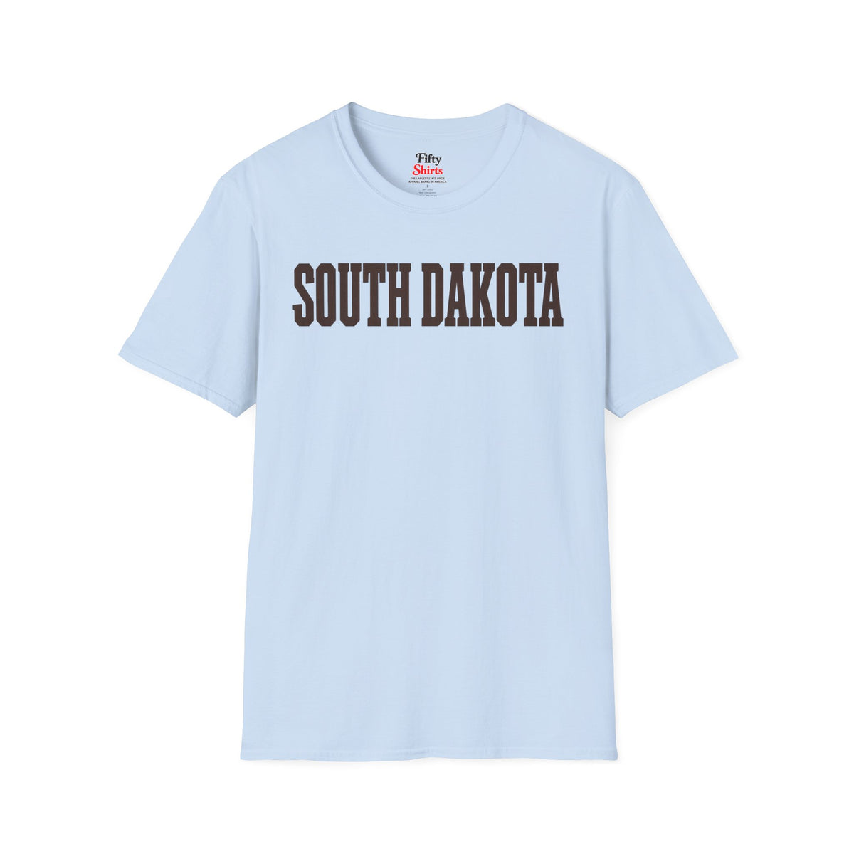 South Dakota Unisex Softstyle T Shirt State Name Graphic Tee