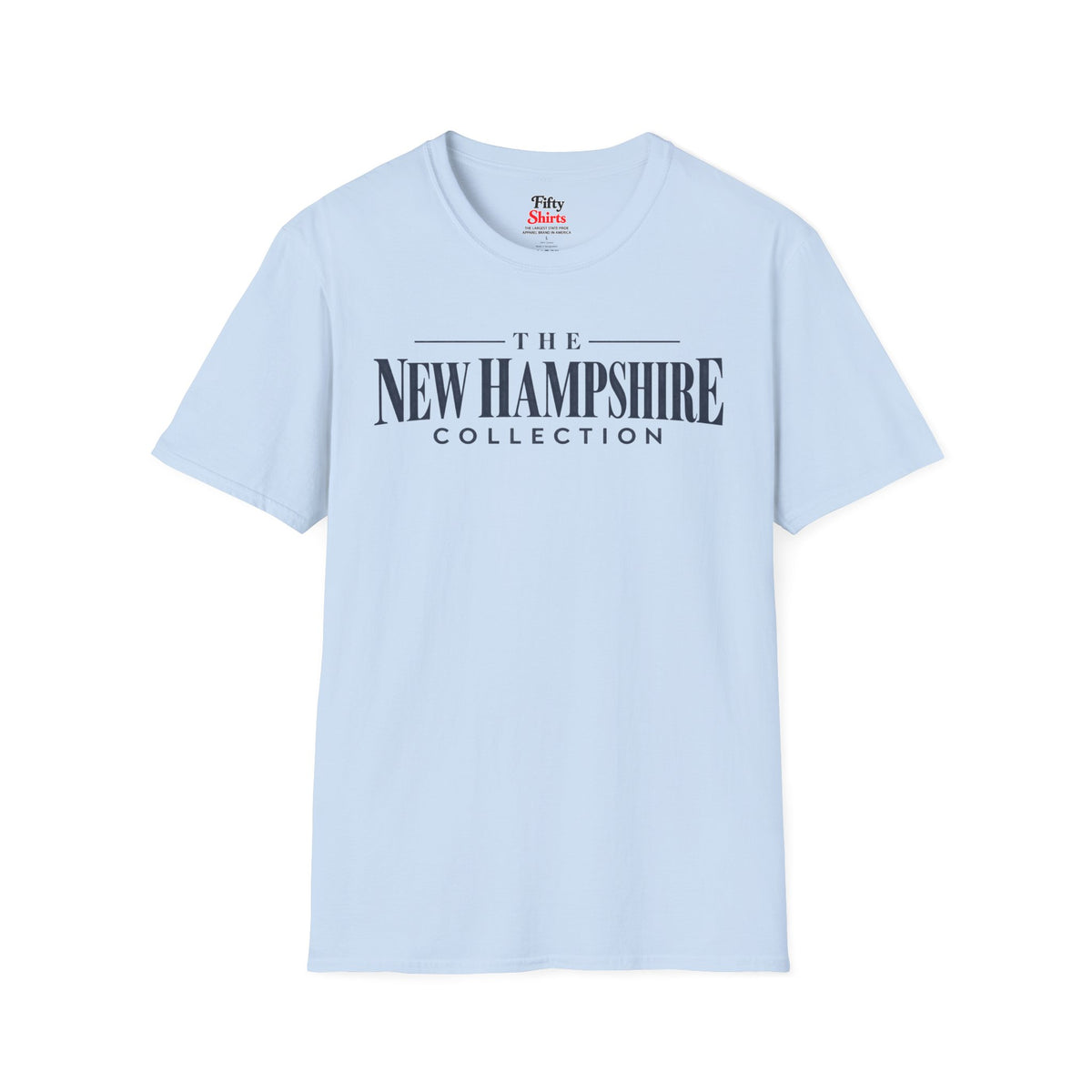 The New Hampshire Collection Unisex Softstyle T Shirt State Name Graphic Tee