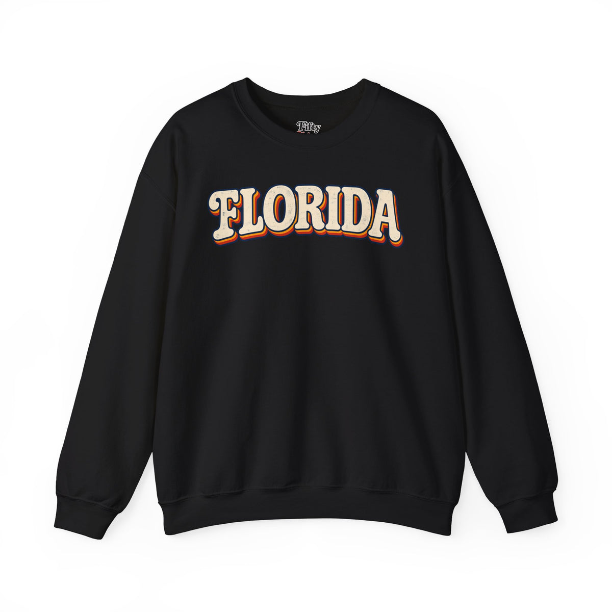 Florida Unisex Crewneck Sweatshirt State Name Graphic