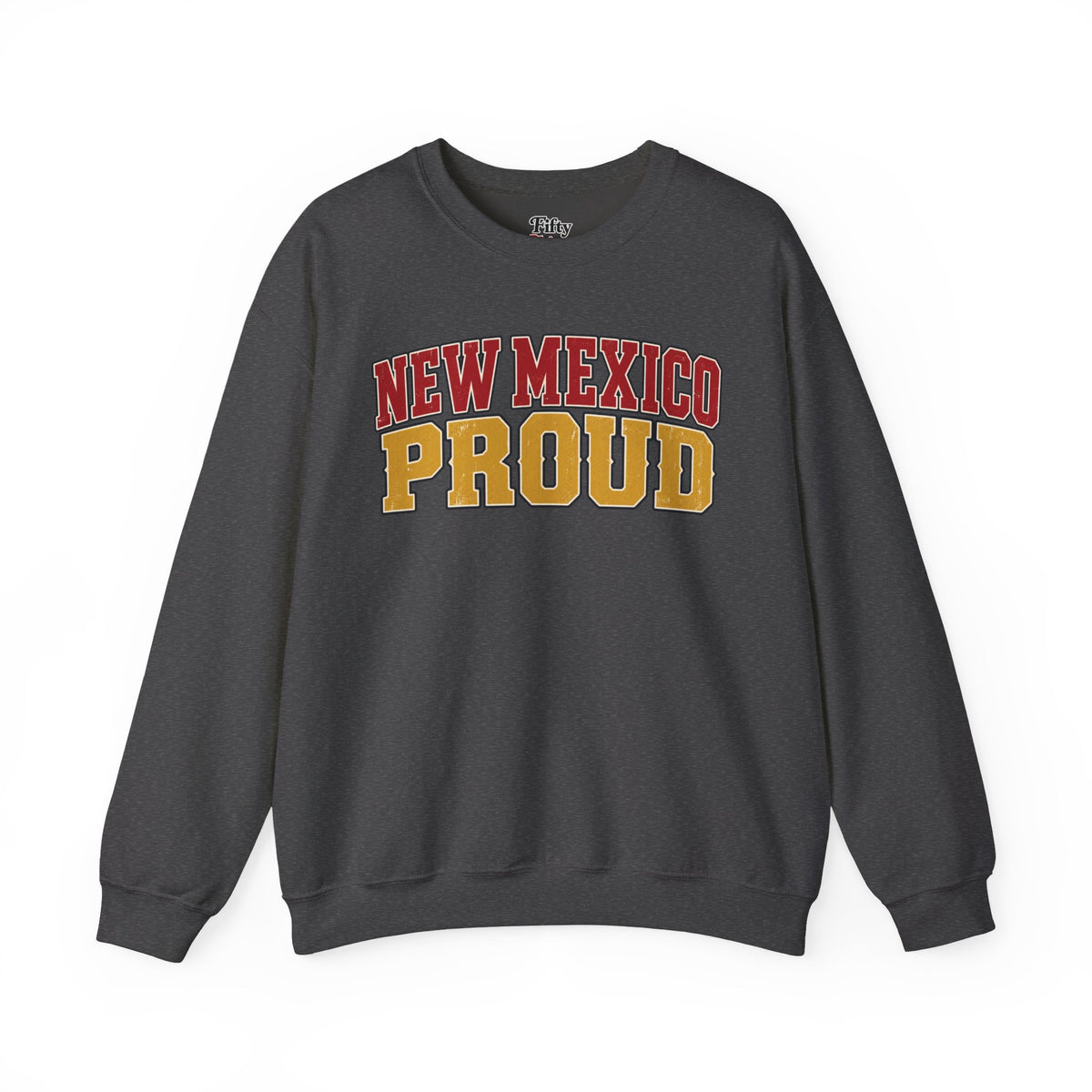 New Mexico Proud Unisex Crewneck Sweatshirt State Name Graphic