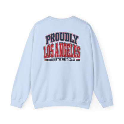 Proudly Los Angeles Unisex Crewneck Sweatshirt Graphic