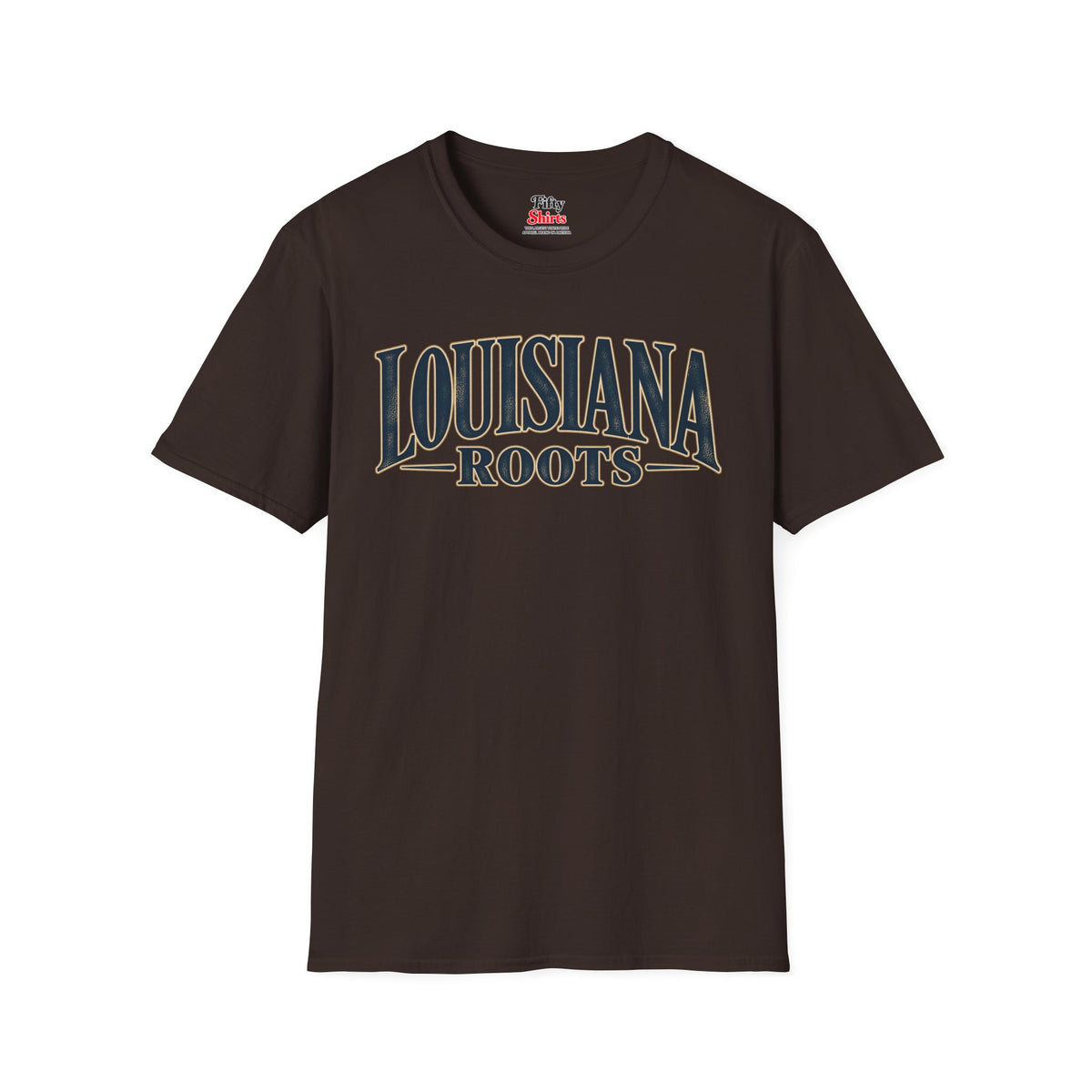 Louisiana Roots Unisex Softstyle T Shirt State Name Graphic Tee